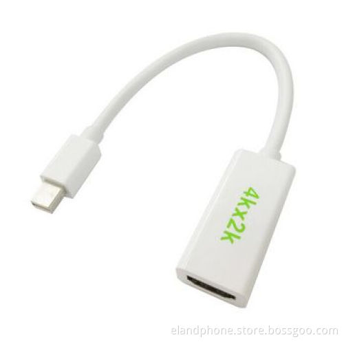 Mini DisplayPort to HDMI Adapter, Supports 3D, 4k*2k High Resolution